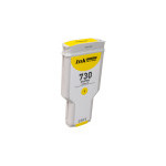 Kompatibilní inkoustová náplň P2V64A, no.730 Y, 130ml listů pro tiskárny HP (ORINK BULK)