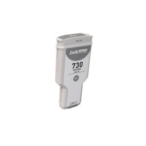 Kompatibilní inkoustová náplň P2V66A, no.730 GY, 130ml listů pro tiskárny HP (ORINK BULK)