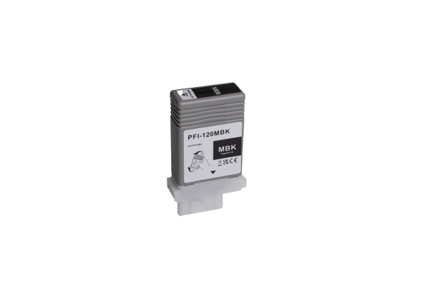 Refill ink cartridge 2884C001, PFI120MBK, 130ml yield for Canon printers (ORINK BULK), matte
