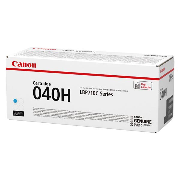 Canon original toner 040 H C, 0459C001, cyan, 10000str., high capacity