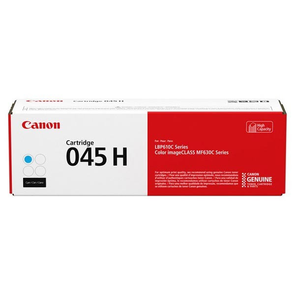 Canon original toner 045 H C, 1245C002, cyan, 2200str., high capacity