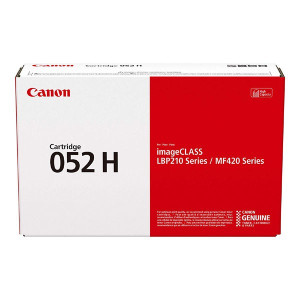 Canon original toner 052 H BK, 2200C002, black, 9200str., high capacity