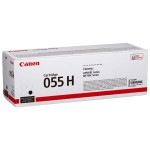 Canon original toner 055 H BK, 3020C002, black, 7600str., high capacity