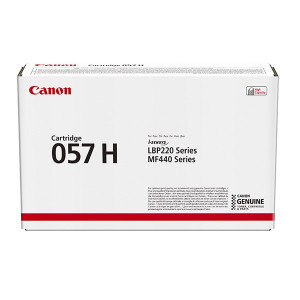 Canon original toner 057 H BK, 3010C002, black, 10000str., high capacity