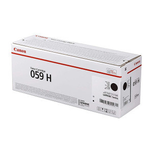 Canon original toner 059 H BK, 3627C001, black, 15500str., high capacity