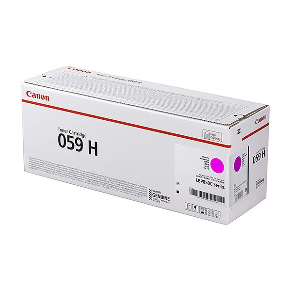 Canon original toner 059 H M, 3625C001, magenta, 13500str., high capacity