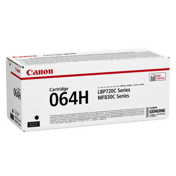Canon original toner 064 H BK, 4938C001, black, 13400str., high capacity