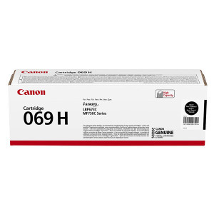 Canon original toner 069 H BK, 5098C002, black, 7600str., high capacity