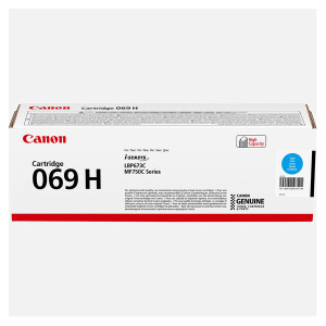 Canon original toner 069 H C, 5097C002, cyan, 5500str., high capacity