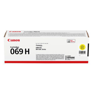 Canon original toner 069 H Y, 5095C002, yellow, 5500str., high capacity
