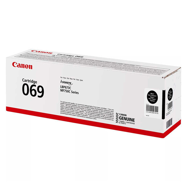 Canon original toner 069 BK, 5094C002, black, 2100str.