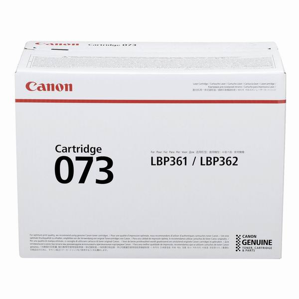 Canon original toner 073 BK, 5724C001, black, 27000str.