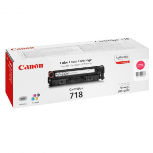 Canon original toner 718 M, 2660B002, 2660B011, magenta, 2900str.