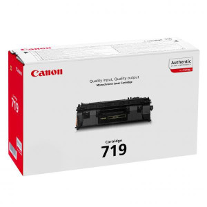 Canon original toner 719 BK, 3479B002, black, 2100str.