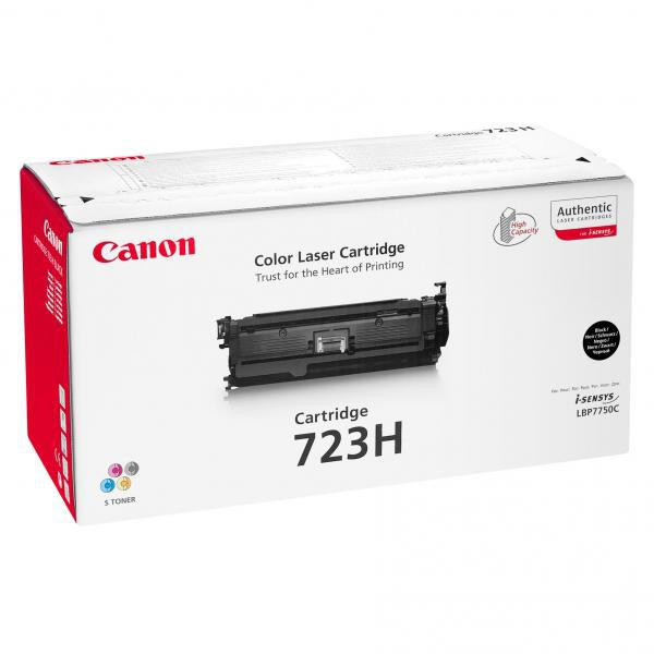 Canon original toner 723 H BK, 2645B002, black, 10000str., high capacity