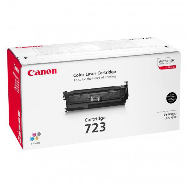 Canon original toner 723 BK, 2644B002, black, 5000str., Canon LBP-7750Cdn, O