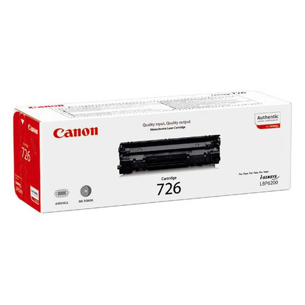 Canon original toner CRG726, black, 2100str., 3483B002, Canon i-SENSYS LBP-6200d, O