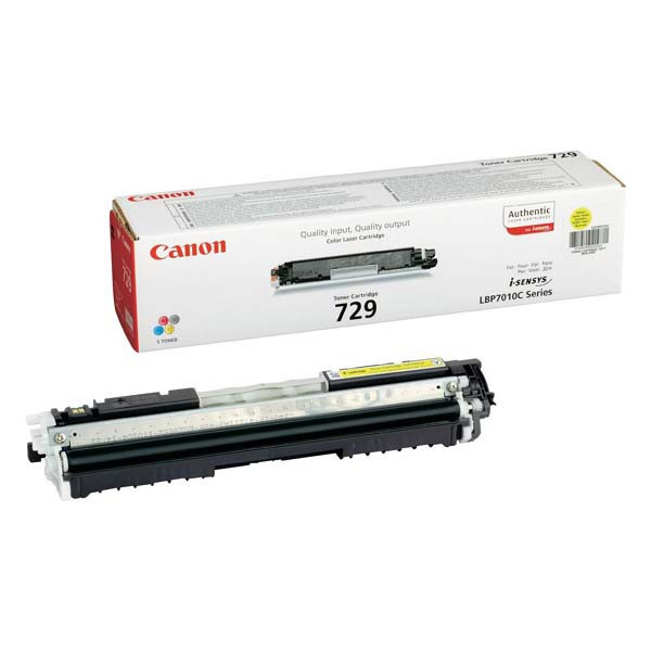 Canon original toner 729 Y, 4367B002, yellow, 1000str.