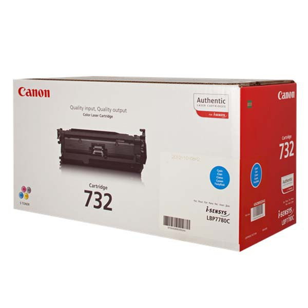Canon original toner CRG732, cyan, 6400str., 6262B002, Canon i-SENSYS LBP7780Cx, O