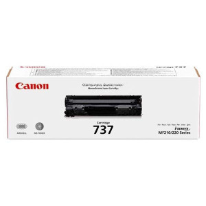Canon original toner 737 BK, 9435B002, black, 2400str.