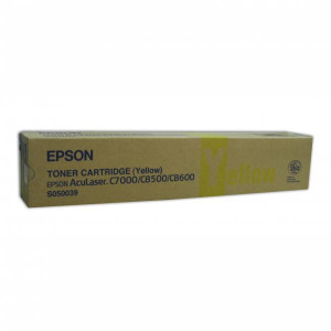 Epson originální toner C13S050039, yellow, 6000str.