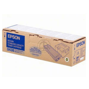 Epson original toner C13S050438, black, 3500str., return, Epson AcuLaser M2000D, 2000DN, 2000DT, 2000DTN, O