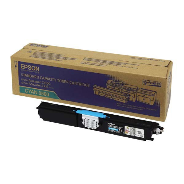 Epson original toner C13S050560, cyan, 1600str., return