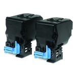 Epson originální toner C13S050594, black, 12000 (2x6000)str., dual pack