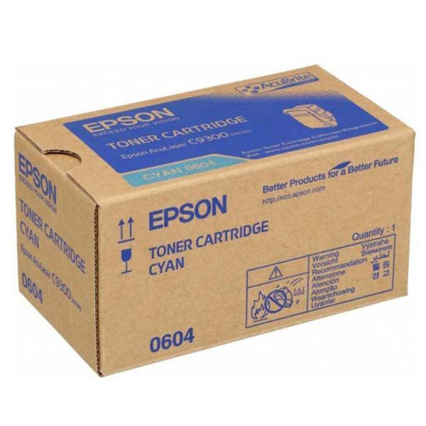 Epson original toner C13S050604, cyan, 7500str., Epson Aculaser C9300N, O