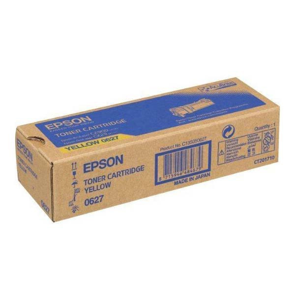 Epson original toner C13S050627, yellow, 2500str.