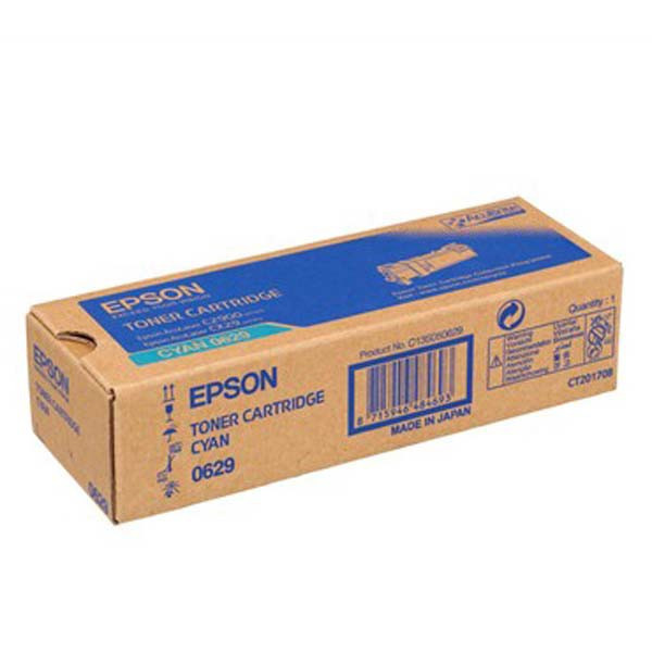 Epson originál toner C13S050629, cyan, 2500str.