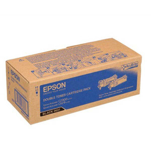 Epson original toner C13S050631, black, 6000 (2x3000)str., Epson Aculaser C2900N, 2ks, O