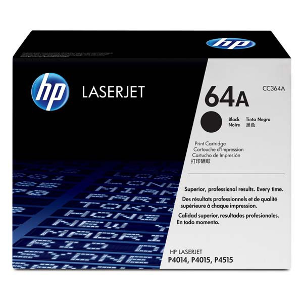 HP originální toner CC364A, HP 64A, black, 10000str.