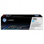 HP original toner CE321A, HP 128A, cyan, 1300str.