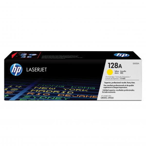 HP original toner CE322A, HP 128A, yellow, 1300str.