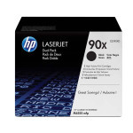 HP original toner CE390XD, HP 90X, black, 24000str., dual pack