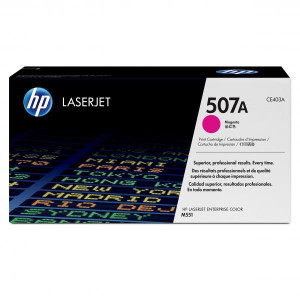 HP original toner CE403A, HP 507A, magenta, 6000str.