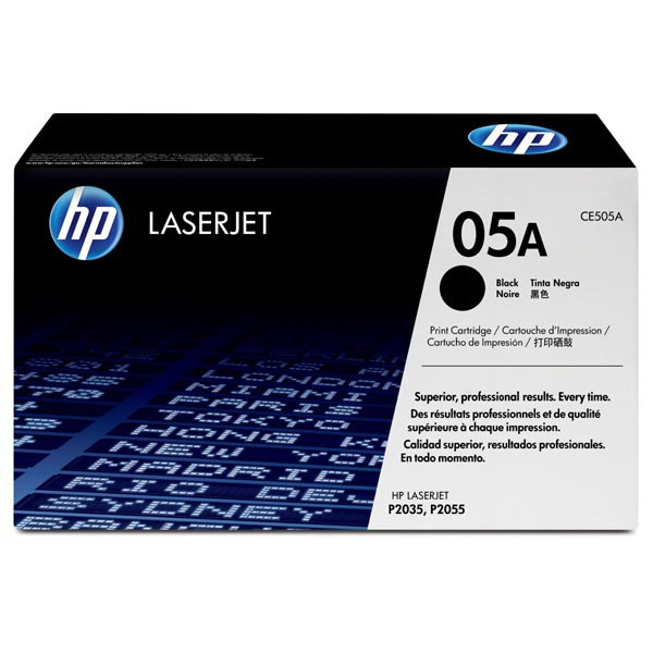 HP original toner CE505A, HP 05A, black, 2300str.