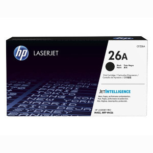 HP originální toner CF226A, HP 26A, black, 3100str., 700g