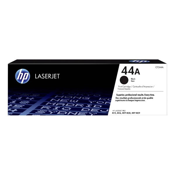 HP originální toner CF244A, HP 44A, black, 1000str.