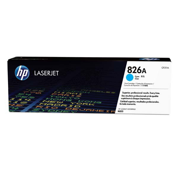 HP originál toner CF311A, HP 826A, cyan, 31500str., DOPREDAJ