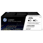 HP original toner CF410XD, HP 410X, black, 13000 (2x6500)str., high capacity, dual pack, 680g