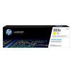 HP original toner CF542X, HP 203X, yellow, 2500str., high capacity