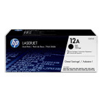 HP original toner Q2612AD, HP 12A, black, 4000 (2x2000)str., dual pack, 2ks