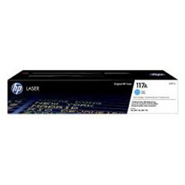 HP original toner W2071A, HP 117A, cyan, 700str.
