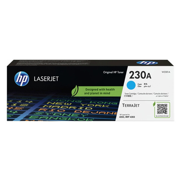 HP original toner W2301A, HP 230A, cyan, 1800str.