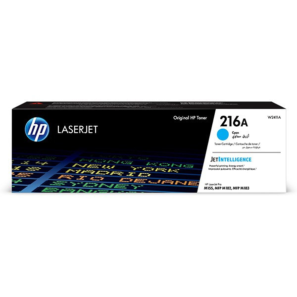 HP original toner W2411A, HP 216A, cyan, 850str.