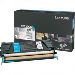 Lexmark original toner C5222CS, cyan, 3000str.