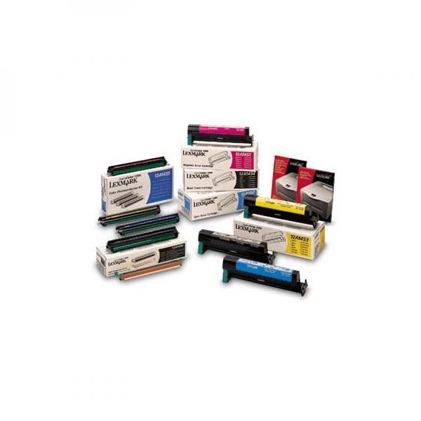 Lexmark original toner 12A1453, yellow, 6500str.