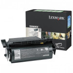 Lexmark original toner 12A6869, black, 10000str., label application, return